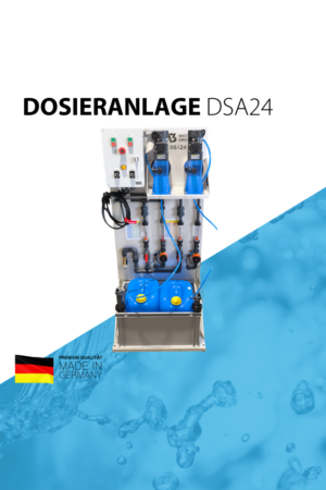 Dosieranlage zum Aufbringen von Reinigungs- und Schutzprodukten
