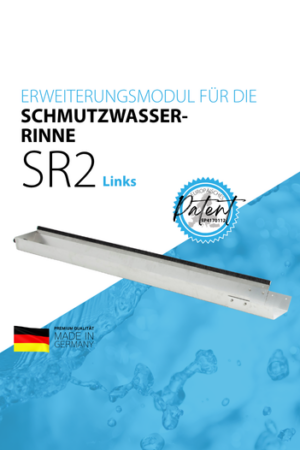 Schmutzwasserrinne SR2 links