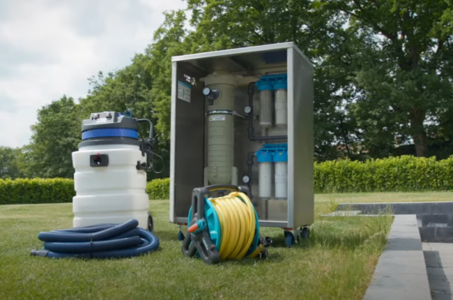 Schmutzwassertechnik Fassadenreinigung