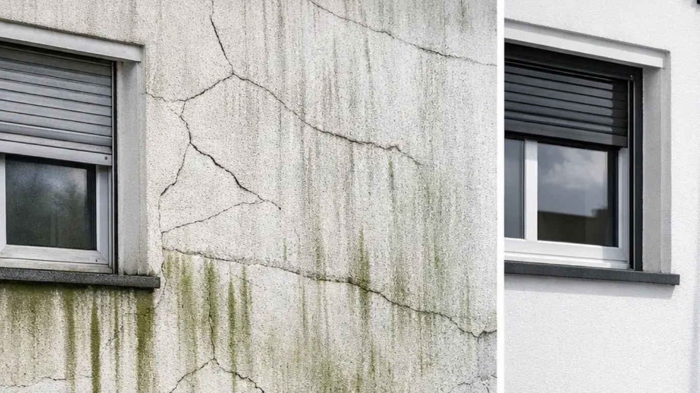 Fassadenreinigung Teure Fehler