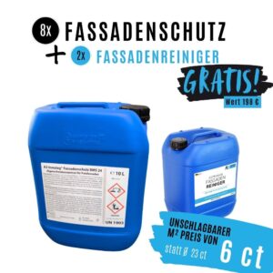 Mid Summer Sale - Fassadenschutz + Fassadenreiniger Angebot