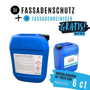 Mid Summer Sale - Fassadenschutz + Fassadenreiniger Angebot